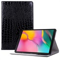 Samsung Galaxy Tab S5e Foliofodral - Crocodile - Svart