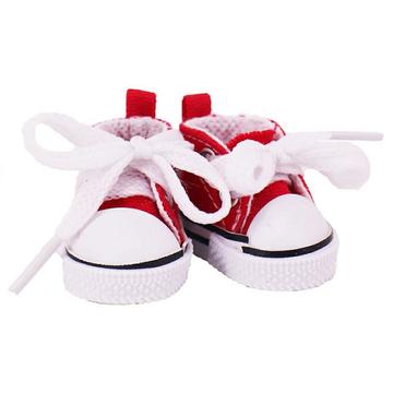 Söta mini sneakers med snörning för Monster Doll 17cm