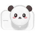 Cute Zoo Dual-Lens Barn Digitalkamera med 32GB Minneskort - 20MP - Panda