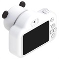 Cute Zoo Dual-Lens Barn Digitalkamera med 32GB Minneskort - 20MP - Panda