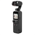 DJI Pocket 2 4K Kamera med Stabilisering och Ansiktsspårning - 64MP - Svart