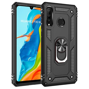 Huawei P30 Lite Defender Series Hybrid Skal - Svart