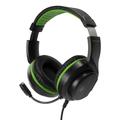 Deltaco GAM-128 trådbundet headset för spel - svart/grön