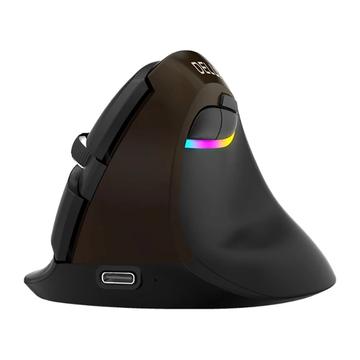 Delux M618 Mini Jet Gold ergonomisk vertikal mus