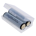 Digibuddy Uppladdningsbart 18650 Batteri - 2600mAh - 2 St.