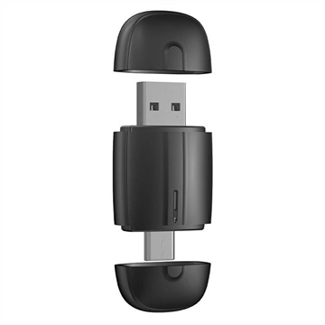 Trådlös 2-i-1 CarPlay- och Android Auto-adapter med dubbla huvuden