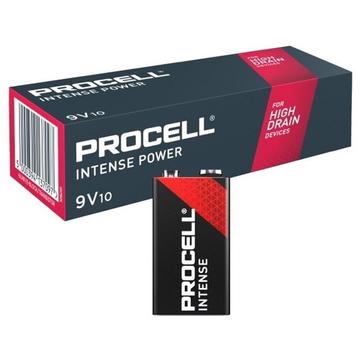 Duracell Procell Intense Power 6LR61/9V alkaliska batterier - 10 st.