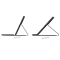 Dux Ducis Samsung Galaxy Tab A8 10.5 (2021) Fodral med Bluetooth-tangentbord - Svart