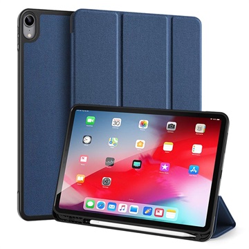 Dux Ducis Domo iPad Air (2020) Tri-Fold Foliofodral - Blå