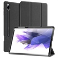 Dux Ducis Domo Samsung Galaxy Tab S7+/S8+ Tri-Fold Foliofodral - Svart