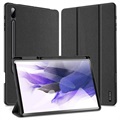 Dux Ducis Domo Samsung Galaxy Tab S7+/S8+ Tri-Fold Foliofodral - Svart
