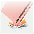 Dux Ducis Domo Samsung Galaxy Tab S7/S8 Tri-Fold Fodral - Roséguld