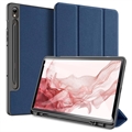 Samsung Galaxy Tab S9 Dux Ducis Domo Tri-Fold Smart Foliofodral - Blå