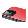 Dux Ducis Fino iPhone 14 Pro Max Hybrid Skal - Röd