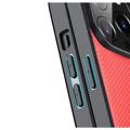 Dux Ducis Fino Series iPhone 14 Pro Hybrid Skal - Röd
