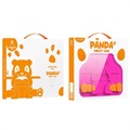 Dux Ducis Panda Samsung Galaxy Tab A8 10.5 (2021) Kids Fodral - Varmrosa