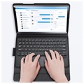 Dux Ducis Samsung Galaxy Tab A7 10.4 (2020) Fodral med Bluetooth-tangentbord - Svart