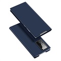 Dux Ducis Skin Pro Samsung Galaxy Note20 Ultra Flipfodral med Korthållare - Blå