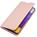 Dux Ducis Skin Pro Samsung Galaxy A22 5G, Galaxy F42 5G Flipfodral - Rosa