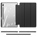 Dux Ducis Toby Samsung Galaxy Tab S7+/S7 FE/S8+ Tri-Fold Smart Foliofodral - Svart