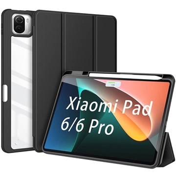 Dux Ducis Toby Xiaomi Pad 6/Pad 6 Pro Tri-Fold Smart Foliofodral - Svart