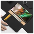 Dux Ducis Wish Samsung Galaxy Note10+ Läder Plånboksfodral - Svart