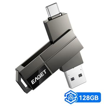 EAGET CF33 2-i-1 USB 3.2 Typ A/USB-C-minne