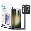 Samsung Galaxy S23 Ultra 5G ESR Screen Shield Härdat Glas & Kameraobjektivskydd - 2 St.