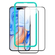 iPhone 16 Pro ESR Härdat Glas Skärmskydd - 9H, 0.3mm - 2 St. (Öppen Förpackning - Bulk Tillfredsställande)