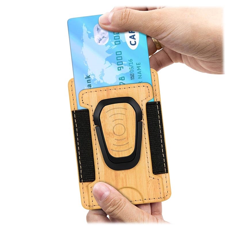 Elastisk Design Stick-On Korthållare med Stativ