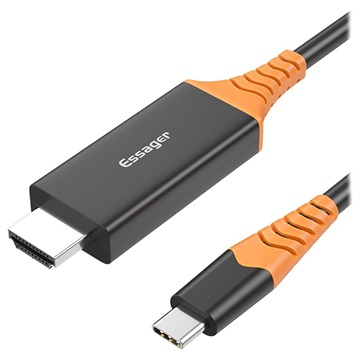 Essager 4K USB-C / HDMI Kabeladapter EHDMIT-CX01 - 2m - Svart