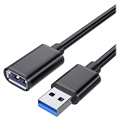 Essager Hög Hastighet USB 3.0 Förlängingskabel - 1m - Svart