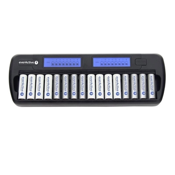 EverActive NC-1600 Smart batteriladdare - 16x AAA/AA