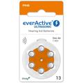 EverActive Ultrasonic 13/PR48 batterier för hörapparater - 6 st.