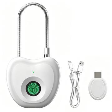 F338 Smart fingeravtryckslås med plats för 20 fingeravtryck, elektronisk nyckel