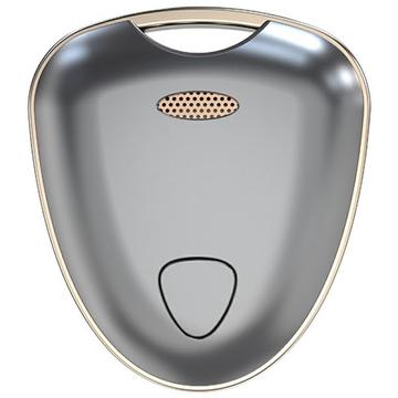 F4 trådlös smart tagg - vattentät Bluetooth-bagagespårare och nyckellokalisering - svart