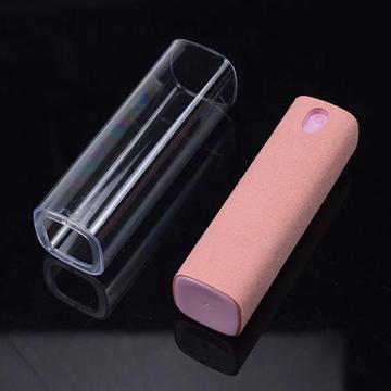 FA-007 Bärbar skärmrengöringsspray för pekskärm för mobiltelefon, surfplatta, bärbar dator (utan vätska) - Rosa