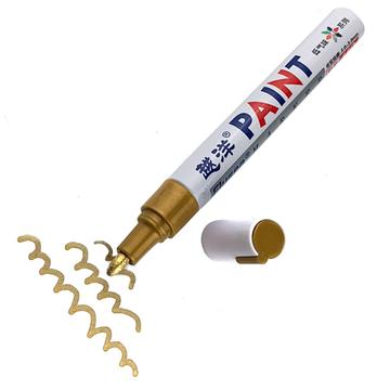 Flysea FS-110 Vattenfast märkpenna för hobbybruk - för metall, sten, plast och papper - Guld