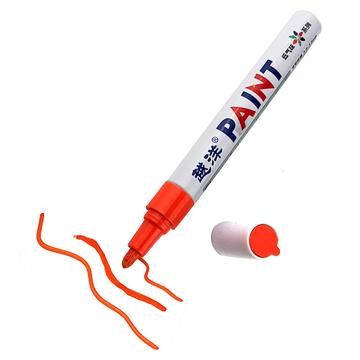 Flysea FS-110 Vattenfast märkpenna för hobbybruk - för metall, sten, plast och papper - röd