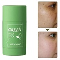 Ansiktsvård Hydrating Maskpinne med Grönt Te - Grön