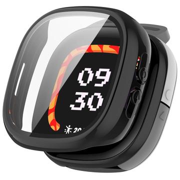 Fitbit Ace LTE Plastskal med Härdat Glas Skärmskydd