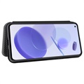 Xiaomi Mi 11 Lite 5G Flipfodral - Kolfiber - Svart