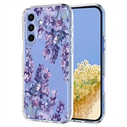 Samsung Galaxy S25 FE Blommigt TPU-skal - Blåregn