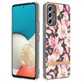 Flower Series Samsung Galaxy A53 5G TPU-skal - Rosa Gardenia