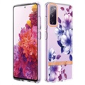 Flower Series Samsung Galaxy S20 FE TPU-skal - Lila Begonia
