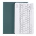 iPad Air 2022/2020 Bluetooth-tangentbordsfodral med Pennfack (Öppen Förpackning - Bulk) - Midnattsgrön