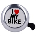 Forever Outdoor I Love My Bike Cykelringklocka - Silver