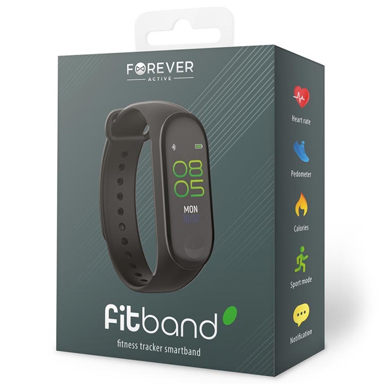 Forever SB-50 Fitness Tracker med Pulsmätare