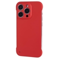 iPhone 13 Pro Ramlöst Plastskal - Röd