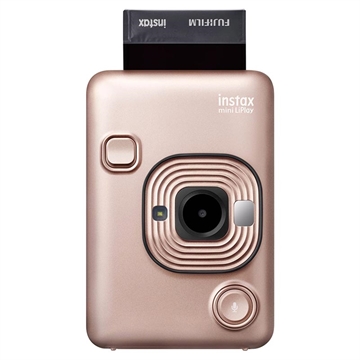 Fujifilm Instax Mini LiPlay Omedelbar Kamera - Rodna Guld